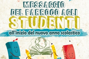 Messaggio del parroco agli studenti per il nuovo anno scolastico (2019-20)