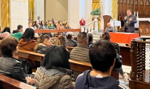 Il Presidente del Centro di Azione liturgica, Monsignor Maniago ospite della nostra comunità