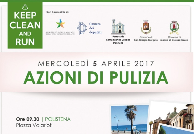 La Parrocchia organizza la tappa di Polistena di Keep Clean and Run #pulisciecorri