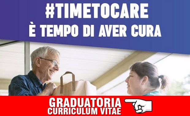 Graduatoria Curriculum Vitae - Progetto Time To Care