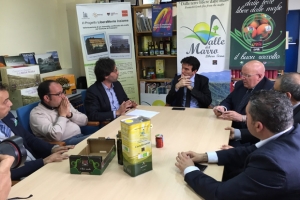 Il Ministro MARTINA in visita alla Valle del Marro