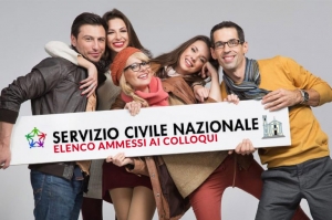 Servizio Civile - Elenco ammessi al colloquio per il progetto &quot;Laboratorio di Legalità&quot;